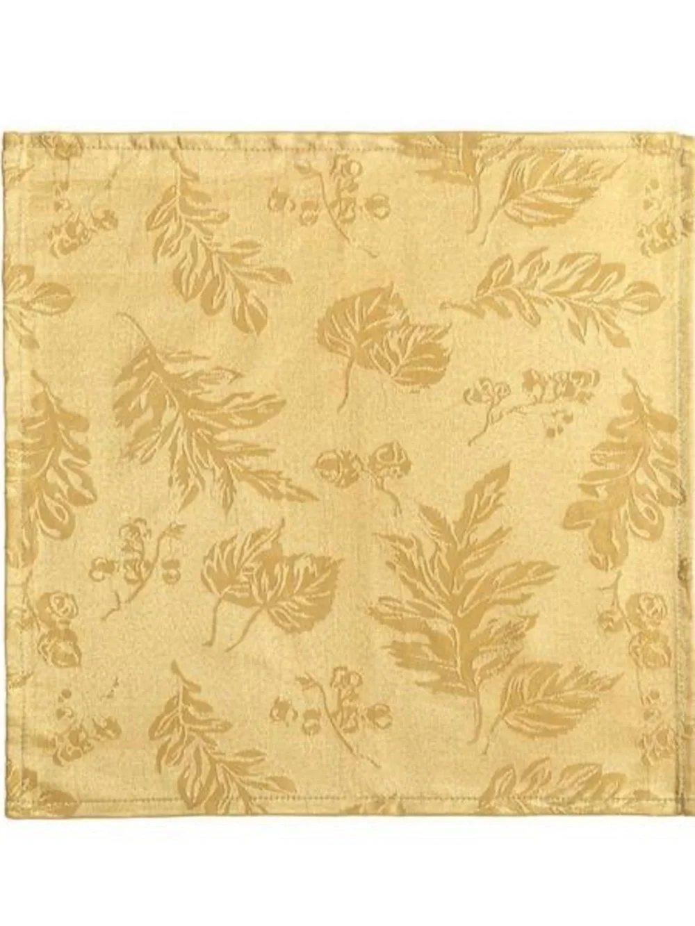 Gold Table Napkin - Elegant Home Dining Napkin Set of 6